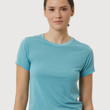 Aercore™ Tech Tee 11/11 in Aqua