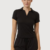 Aercore™ Tech Polo 11/15 in Black