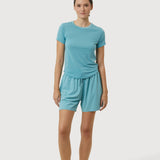 Aercore™ Tech Tee 11/11 in Aqua