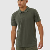 Aercore™ Tech Polo 10/14 in Army Green