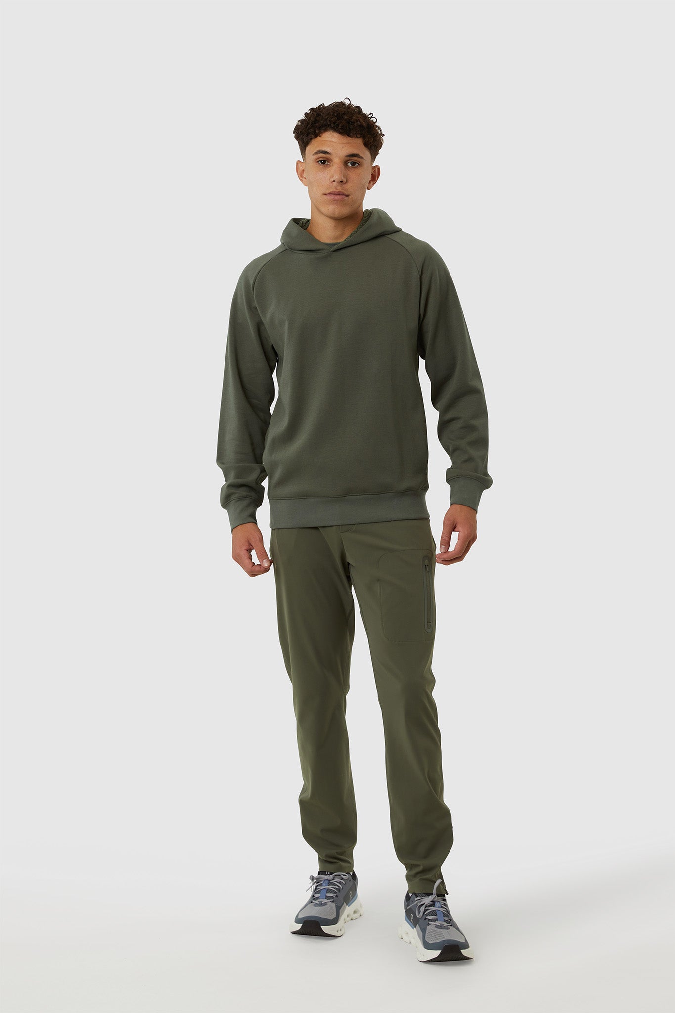 Men's Thermacell™ Tech Hoodie 50/10 in Army Green | P5 Performance