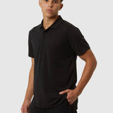 Aercore™ Tech Polo 10/14 in Black